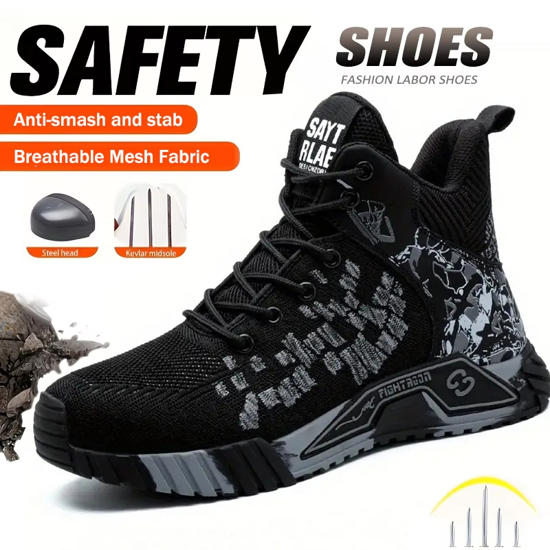 Men'S Shoes Diabetic - Odporność na zużycie, trwałe buty robocze