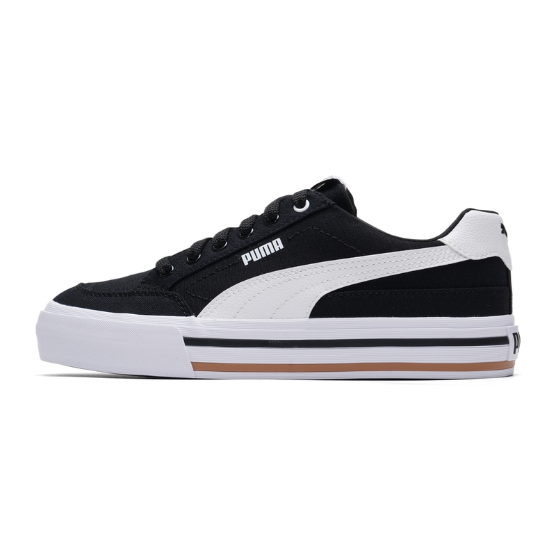 Men'S Shoes Puma Sneakers - Białe trampki Puma retro z płótna
