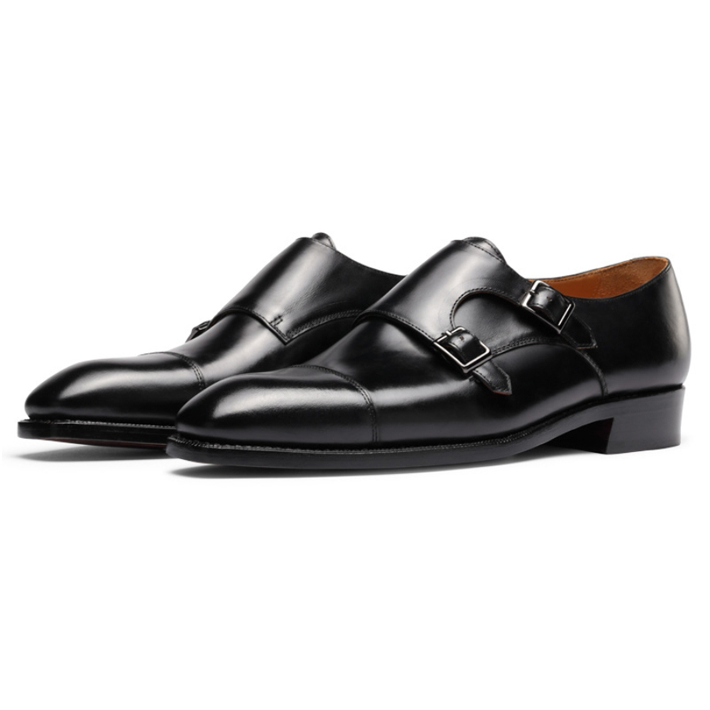 Monk Strap Shoe - Męskie buty Monk Strap, eleganckie skórzane