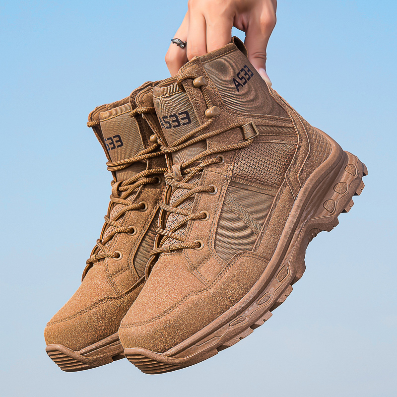 Men'S Shoes Zipper - Męskie buty taktyczne wojskowe, buty wojskowe