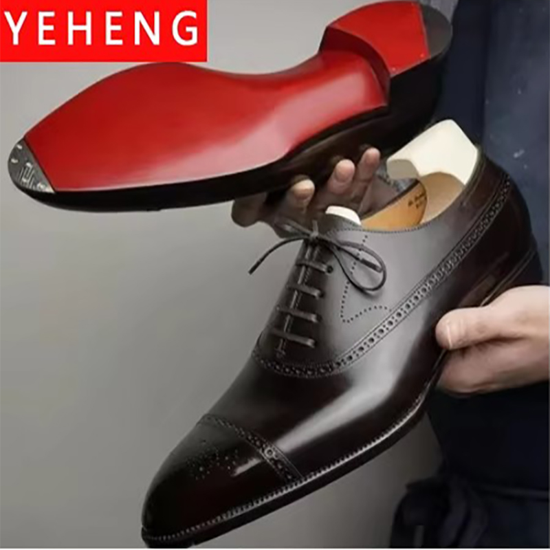 Monk Strap Shoe - Męskie buty wizytowe Red Sole Fashion