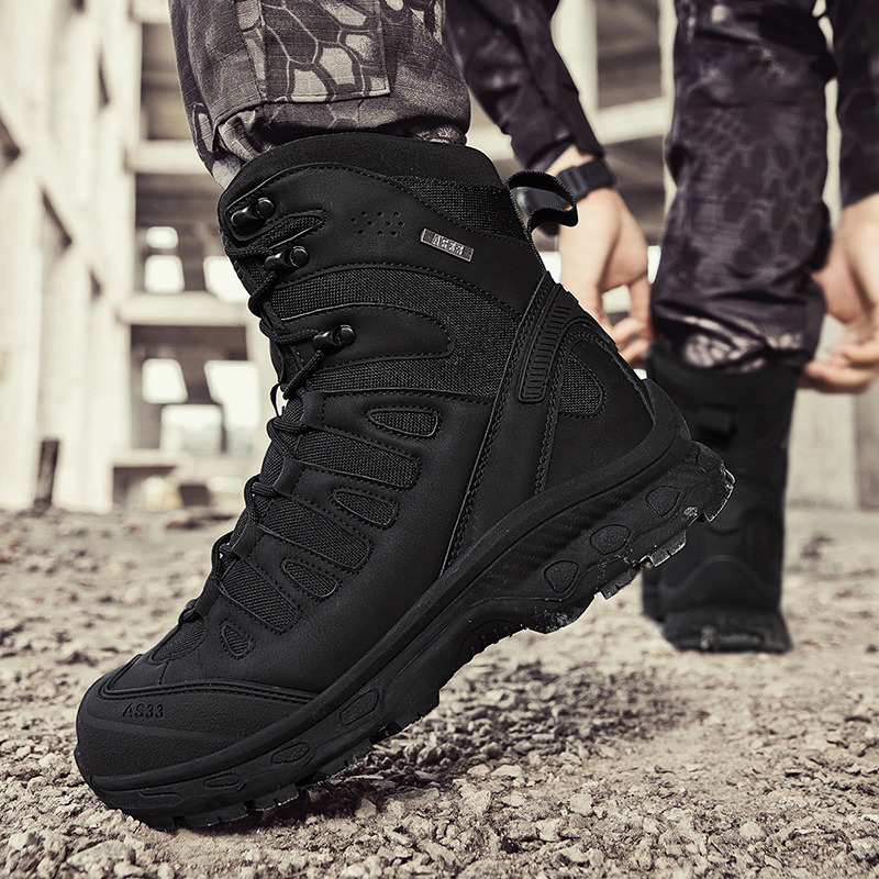 Men'S Shoes Zipper - Nowe męskie buty taktyczne wojskowe marki