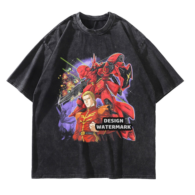 Men'S Shoes Xl - Koszulki Anime Sazabi Gundam Mobile Suit