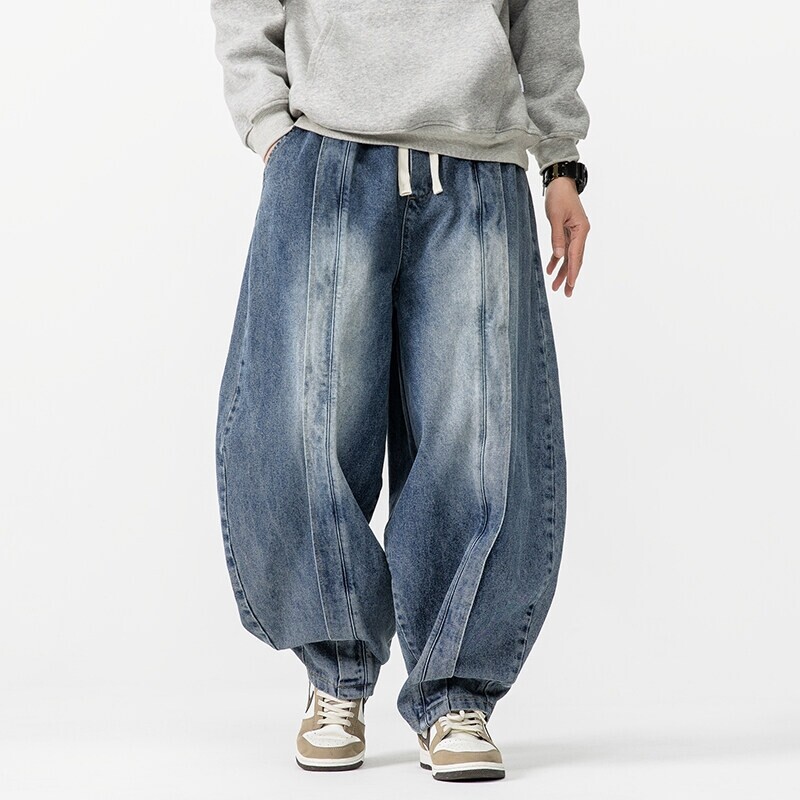 Men'S Shoes For Jeans - 2025 New Vintage Harem Pants Men