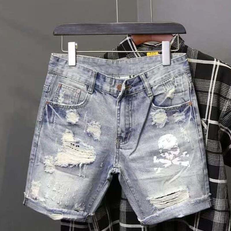 Men'S Shoes For Jeans - Letnie męskie noszone koralikowe dziury żebrak