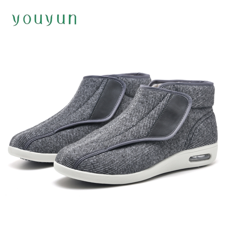 Zimowe wysokie buty do chodzen – Men'S Shoes Diabetic recenzja i cena