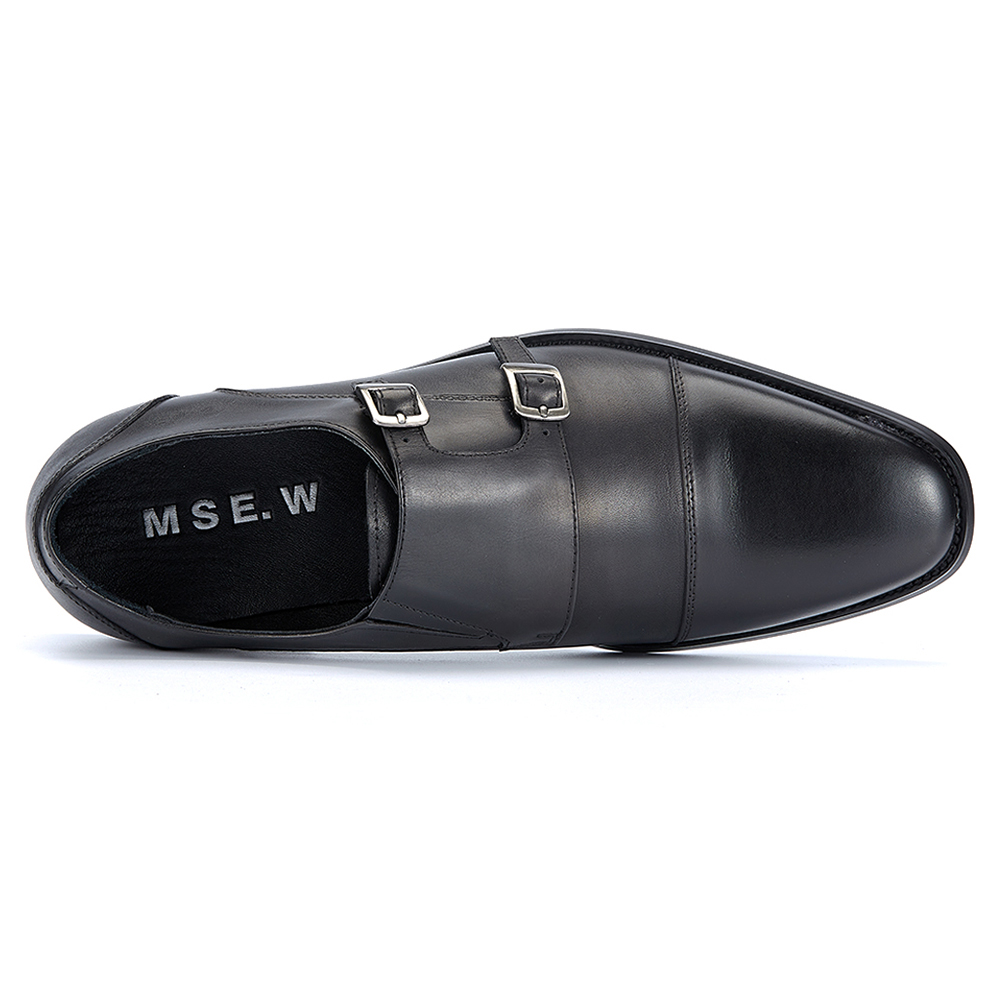 Męskie skórzane oksfordy typu  – Monk Strap Shoe recenzja i cena