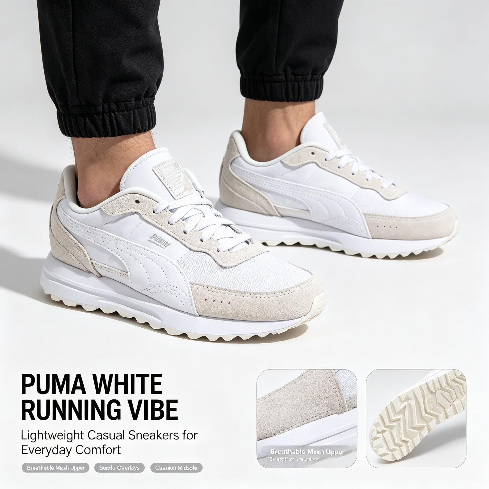 Nowe, lekkie buty do biegania  – Men'S Shoes Puma Sneakers recenzja i cena