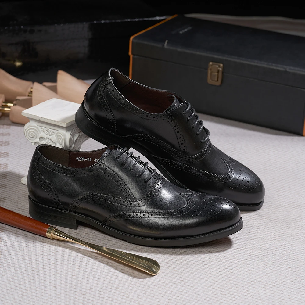 Brogue Style męskie oksfordzie – Monk Strap Shoe recenzja i cena