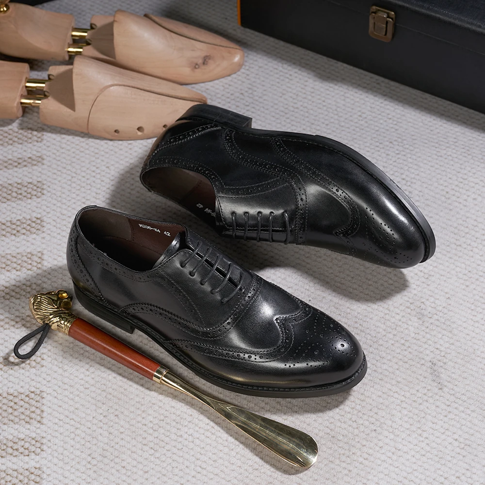 Brogue Style męskie oksfordzie – Monk Strap Shoe recenzja i cena