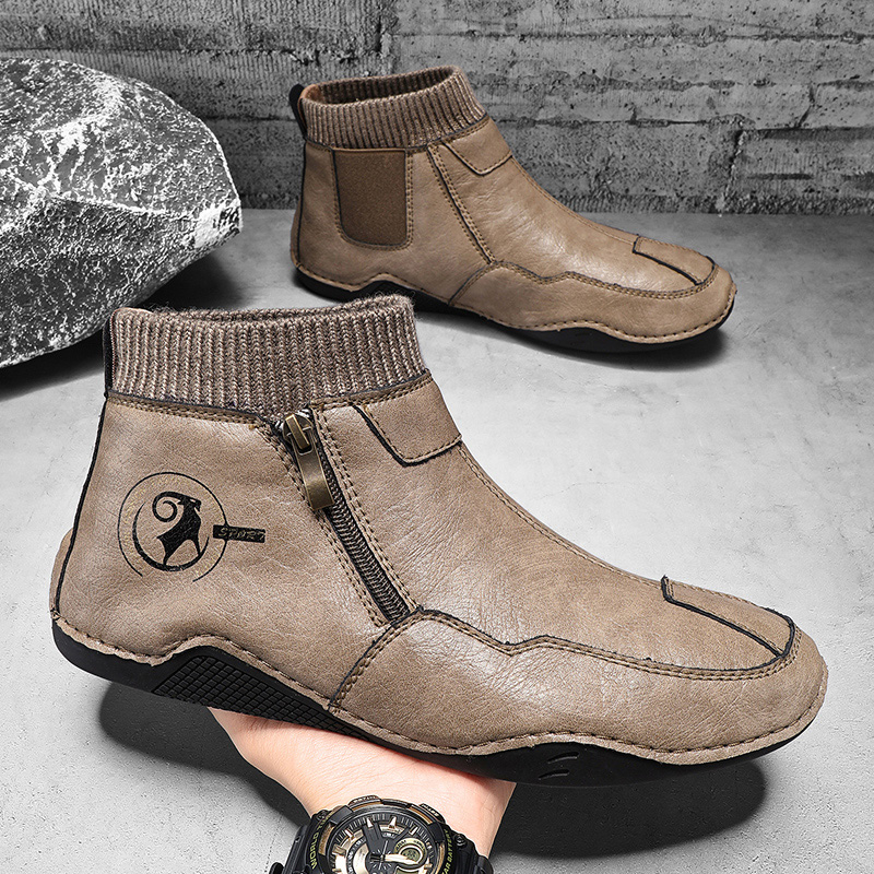 Jesienno-zimowe męskie buty ca – Men'S Shoes Zipper recenzja i cena