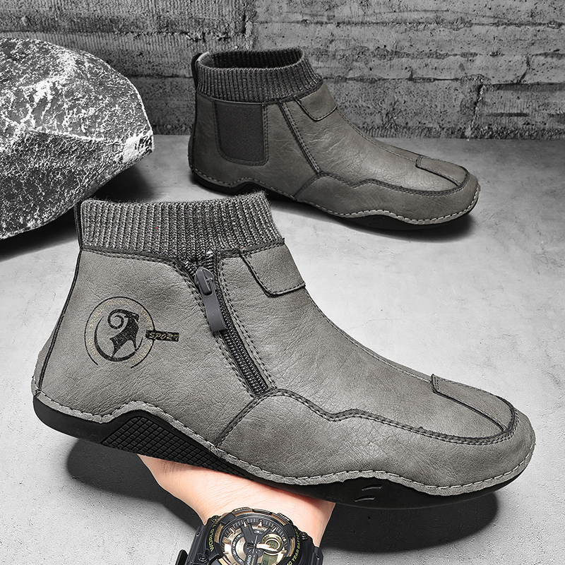 Jesienno-zimowe męskie buty ca – Men'S Shoes Zipper recenzja i cena