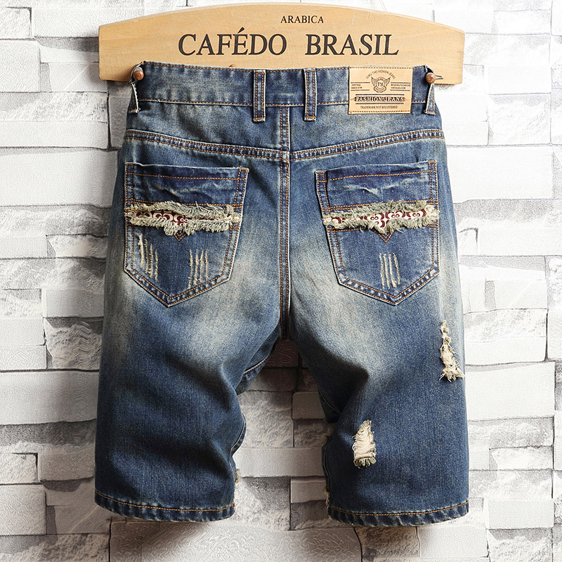 Podarte dżinsowe szorty hip-ho – Men'S Shoes For Jeans recenzja i cena