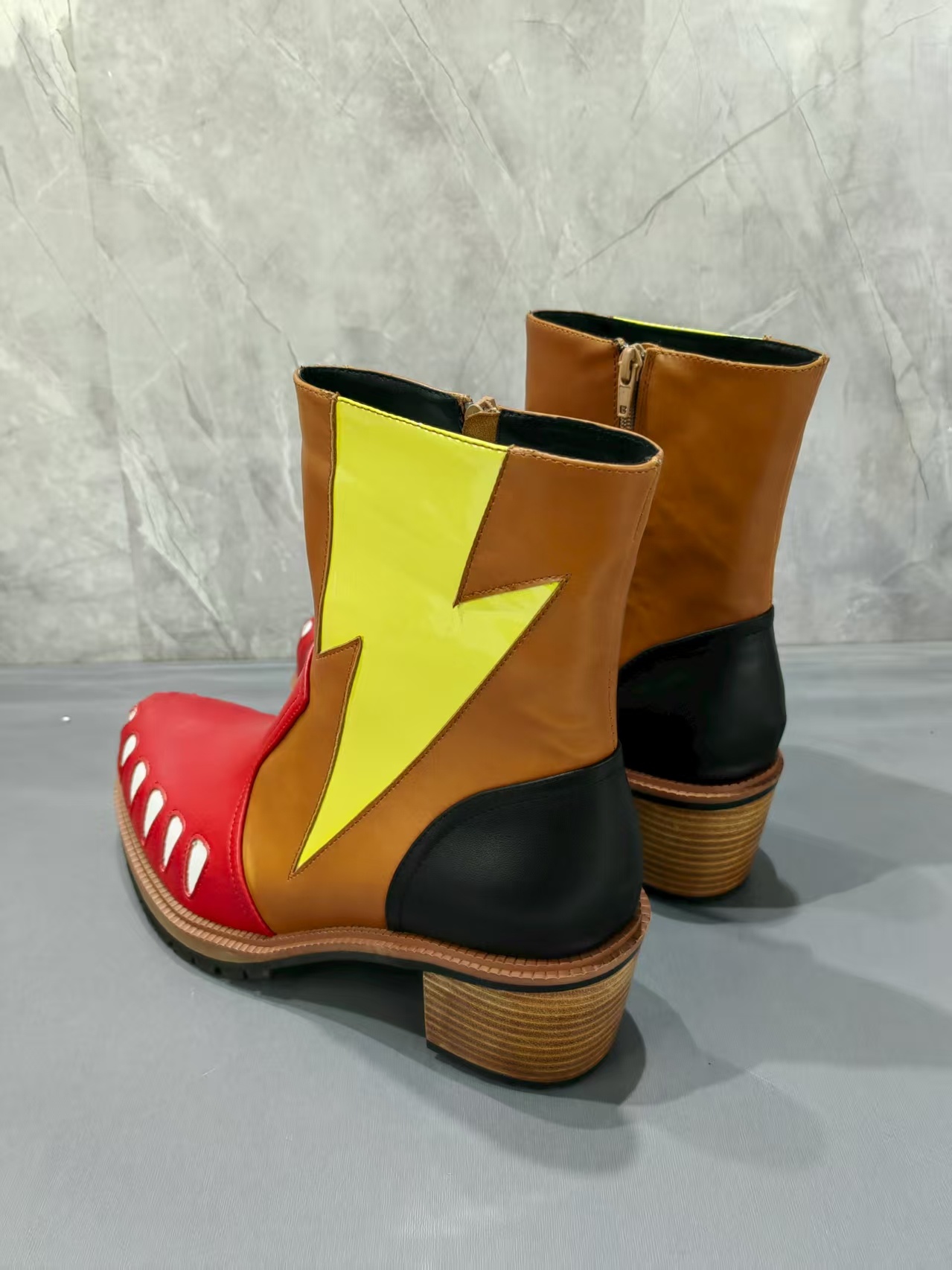 Botki do kostki z wzorem skóry – Men Shoes Rebel recenzja i cena