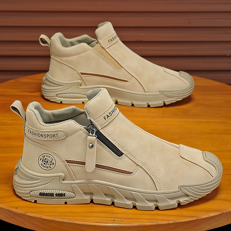 Męskie codzienne krótkie buty  – Men'S Shoes Zipper recenzja i cena