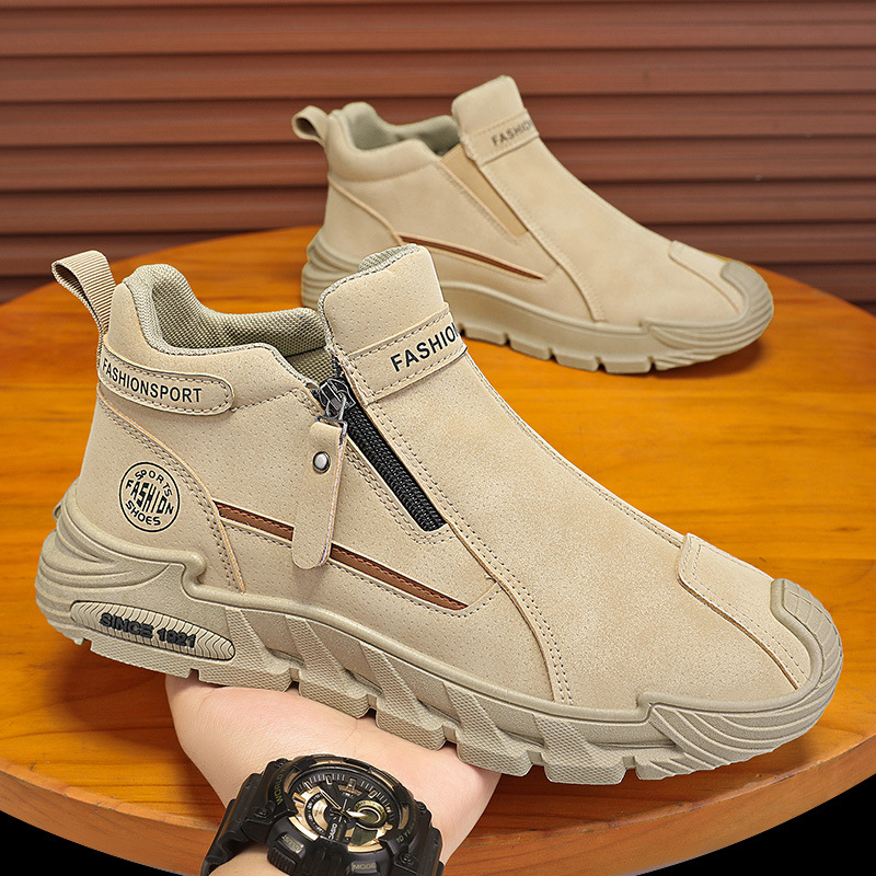 Męskie codzienne krótkie buty  – Men'S Shoes Zipper recenzja i cena
