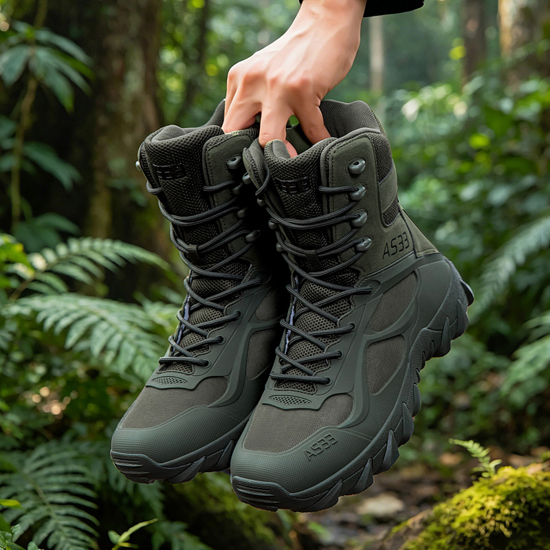 Męskie taktyczne buty, lekkie  – Men'S Shoes Zipper recenzja i cena