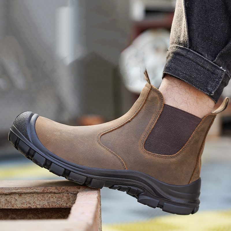 Męskie buty robocze z metalowy – Men Shoes Office recenzja i cena
