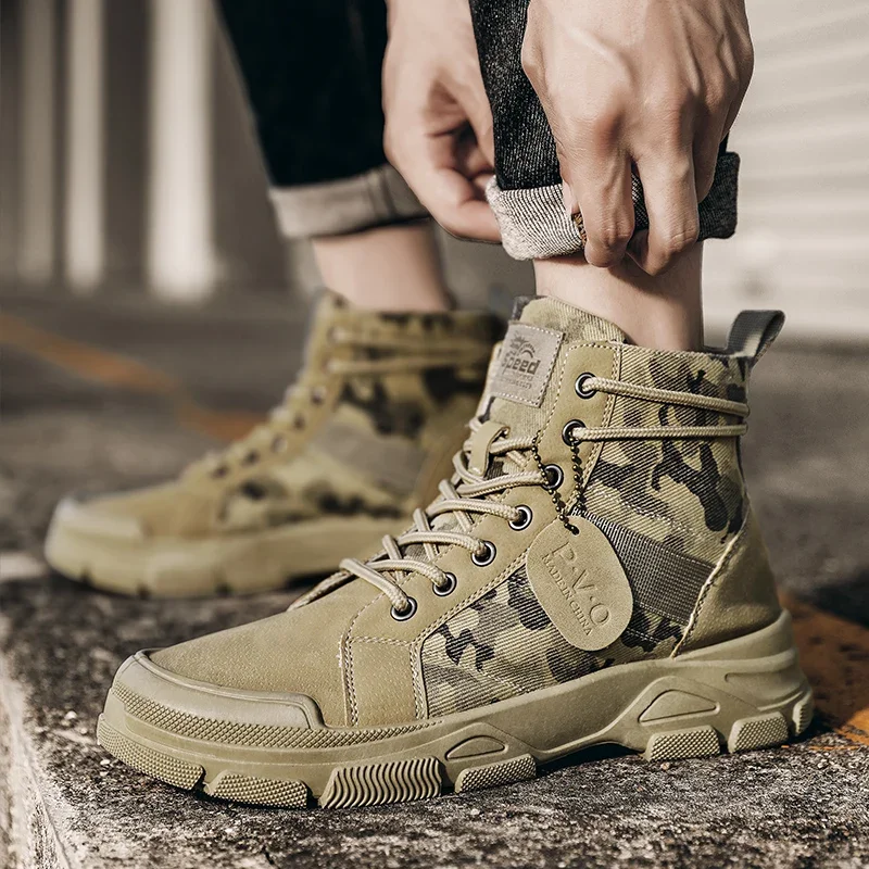 Wysokie buty męskie jesienne k – Men Shoes Office recenzja i cena