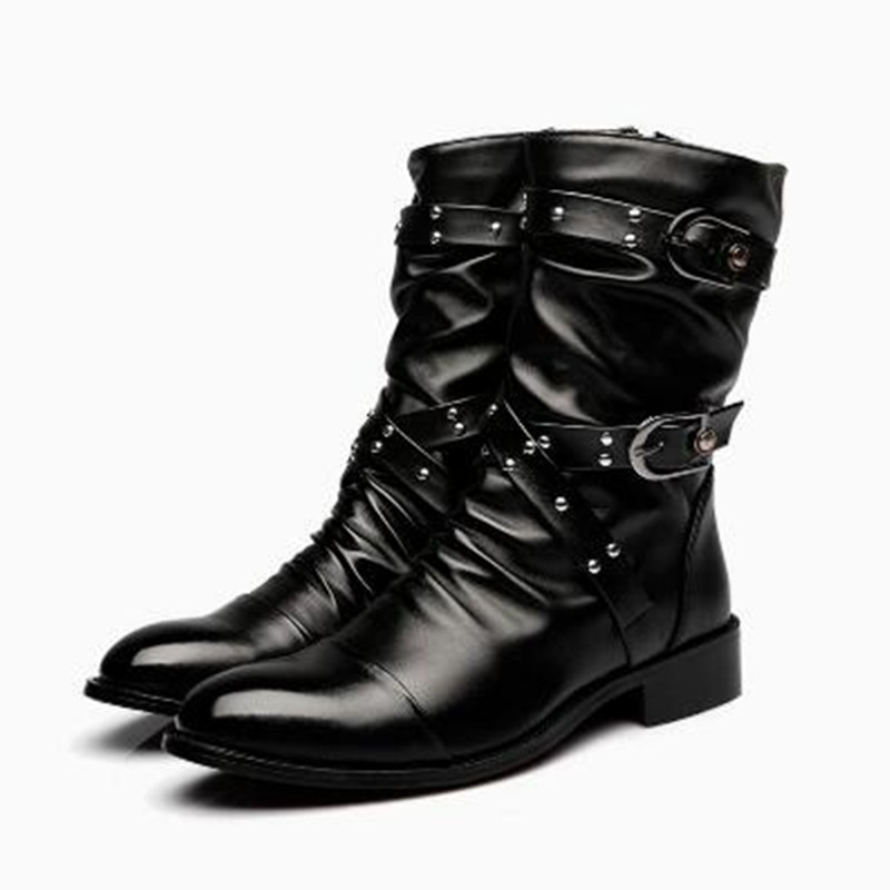Modne męskie skórzane buty do  – Men Shoes Classic recenzja i cena
