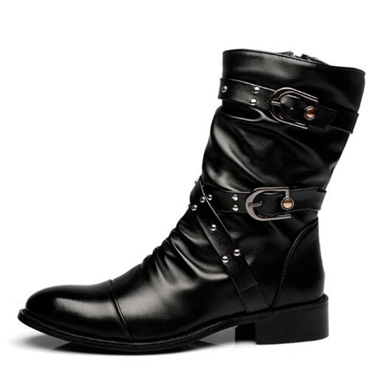 Modne męskie skórzane buty do  – Men Shoes Classic recenzja i cena