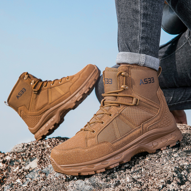 Męskie buty taktyczne wojskowe – Men'S Shoes Zipper recenzja i cena