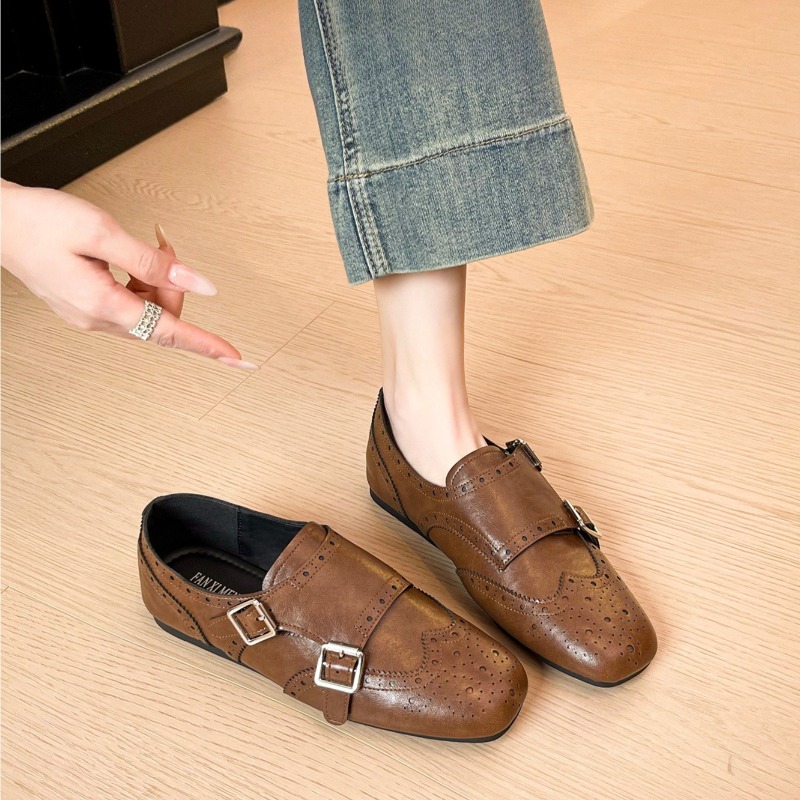 Retro Damskie Buty Eleganckie  – Monk Strap Shoe recenzja i cena