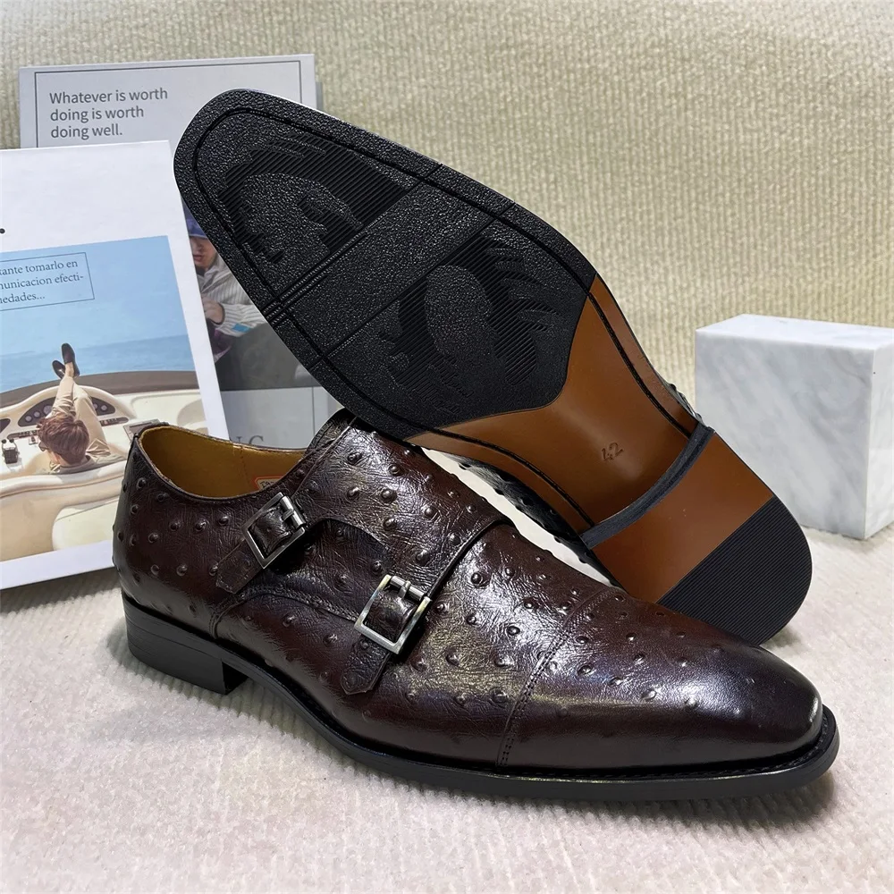 Męskie buty ze szpiczastym wzo – Monk Strap Shoe recenzja i cena