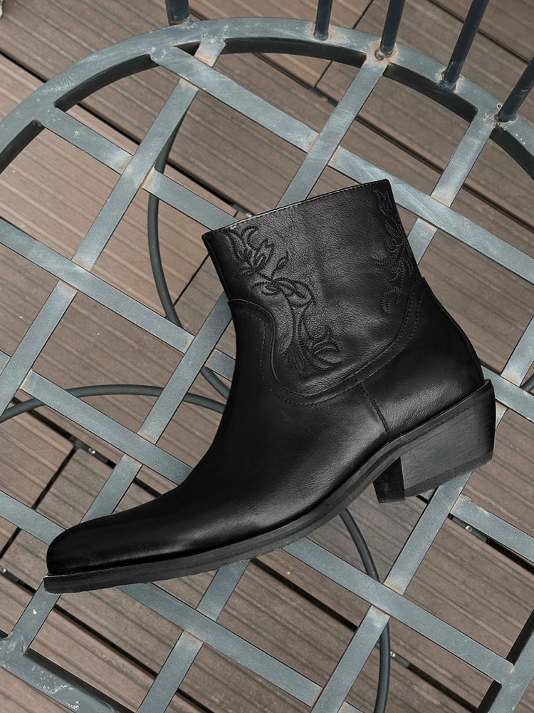 Nowe męskie botki na zamek z b – Men'S Shoes Zipper recenzja i cena
