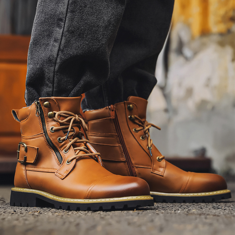 Wysokiej jakości męskie buty s – Men'S Shoes Zipper recenzja i cena
