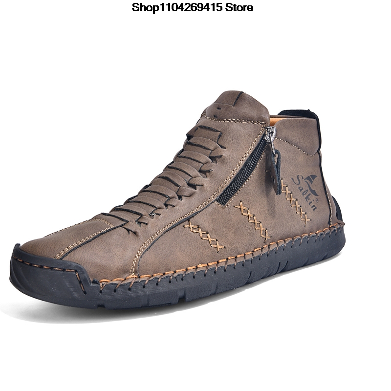 2027 Ręcznie wykonane męskie b – Men'S Shoes Zipper recenzja i cena