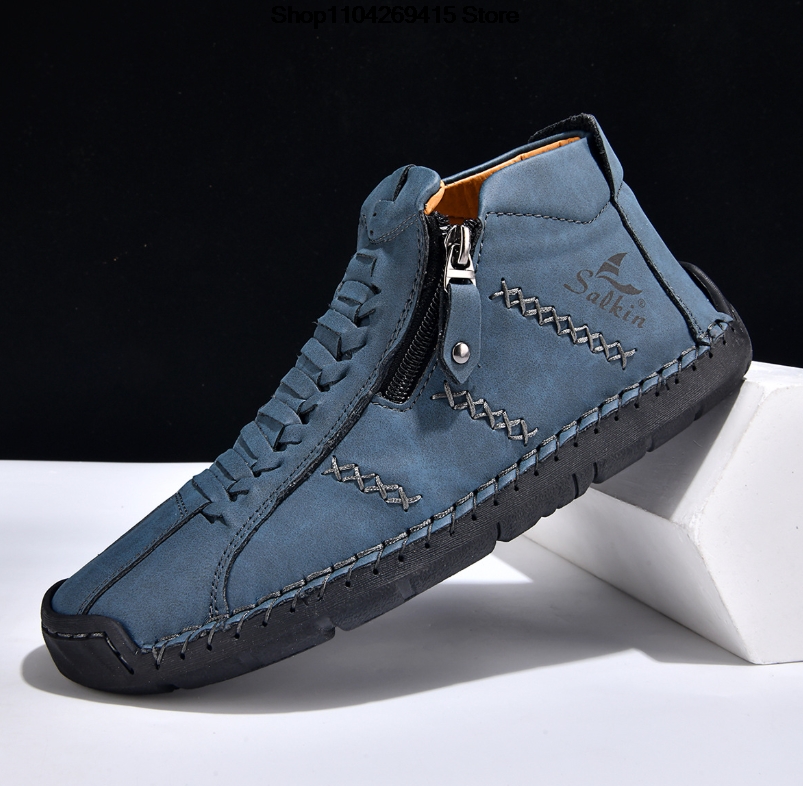 2027 Ręcznie wykonane męskie b – Men'S Shoes Zipper recenzja i cena