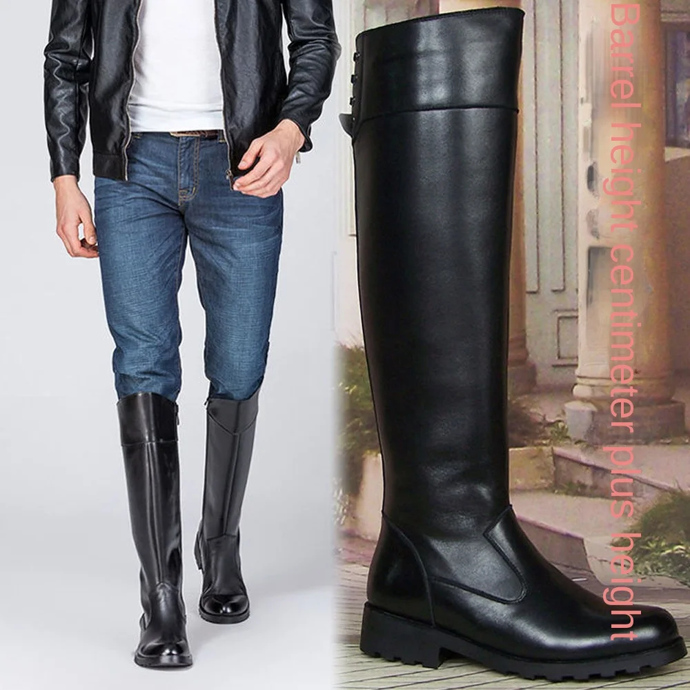 Męskie buty jeździeckie do kol – Men'S Shoes Zipper recenzja i cena