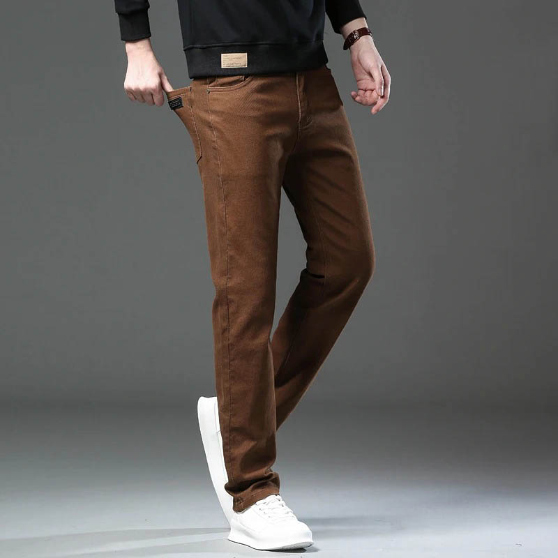 Moda Luźne Proste Biznesowe Ca – Men'S Shoes For Jeans recenzja i cena