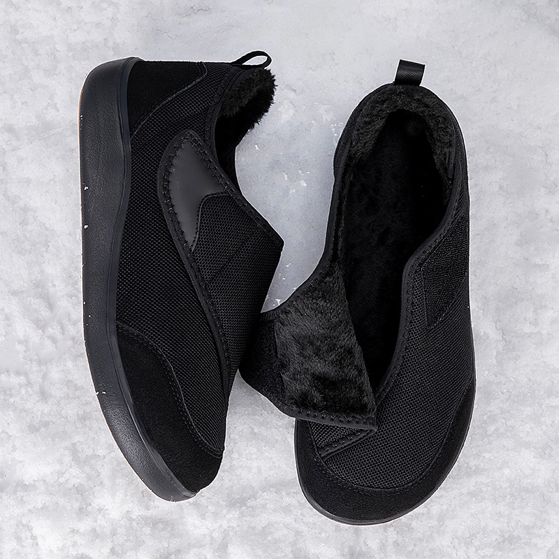 Zimowe, szerokie sneakersy z f – Men'S Shoes Diabetic recenzja i cena