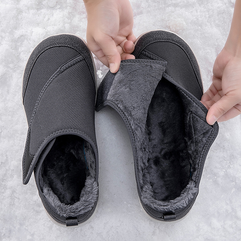 Zimowe, szerokie sneakersy z f – Men'S Shoes Diabetic recenzja i cena