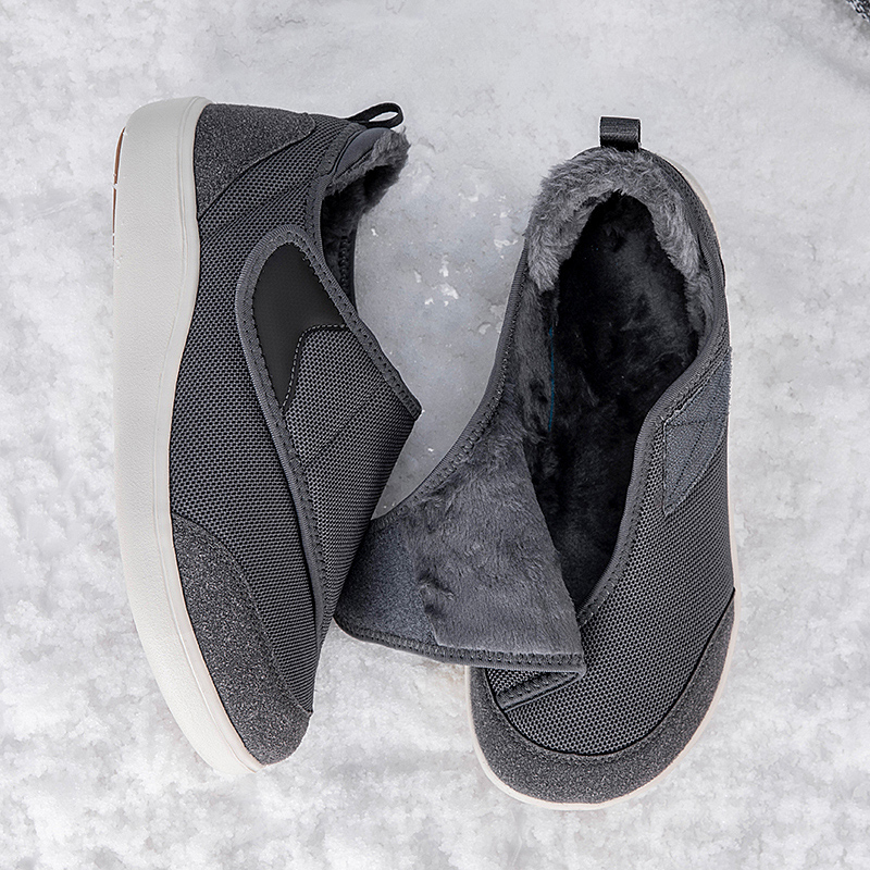 Zimowe, szerokie sneakersy z f – Men'S Shoes Diabetic recenzja i cena