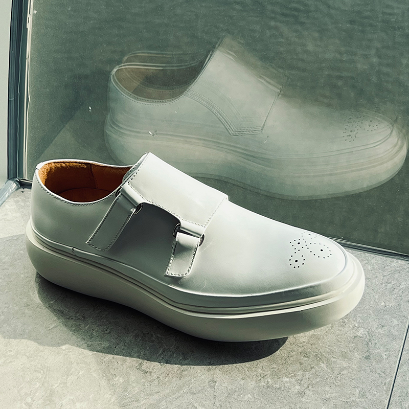 Minimalistyczne męskie mokasyn – Monk Strap Shoe recenzja i cena
